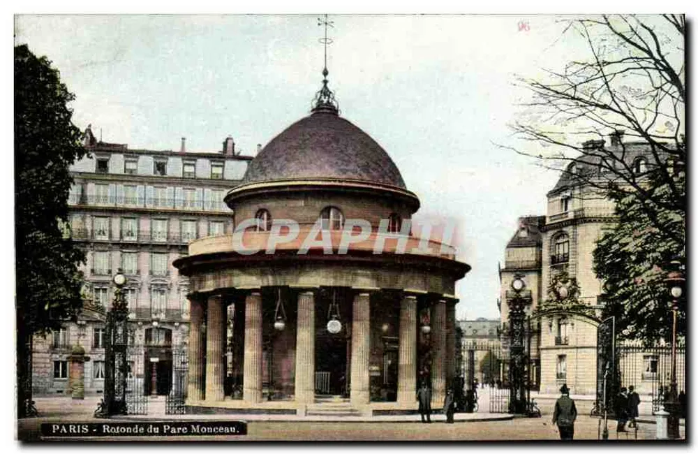 PARIS - Rotonda do Parque Monceau — n° 96 - Frente