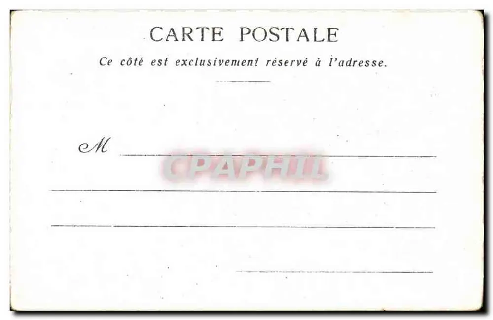 Paris — Die Portale von Notre-Dame — Verlag: Emile Bonzel bei La Bergère (Nord) - Rückseite