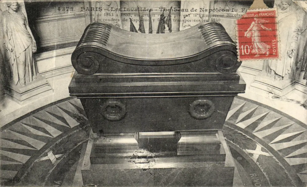 Parijs - De Invaliden - Graf van Napoleon I - Uitgever Rivoire, n° 4373 - Voorkant