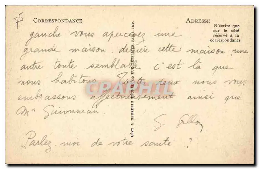 पेरिस (IX) — त्रिनिटी के चर्च — LL - पीछे