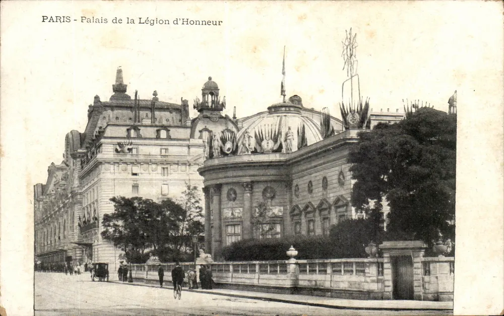 PARIS - Palácio da Legião de Honra - Frente