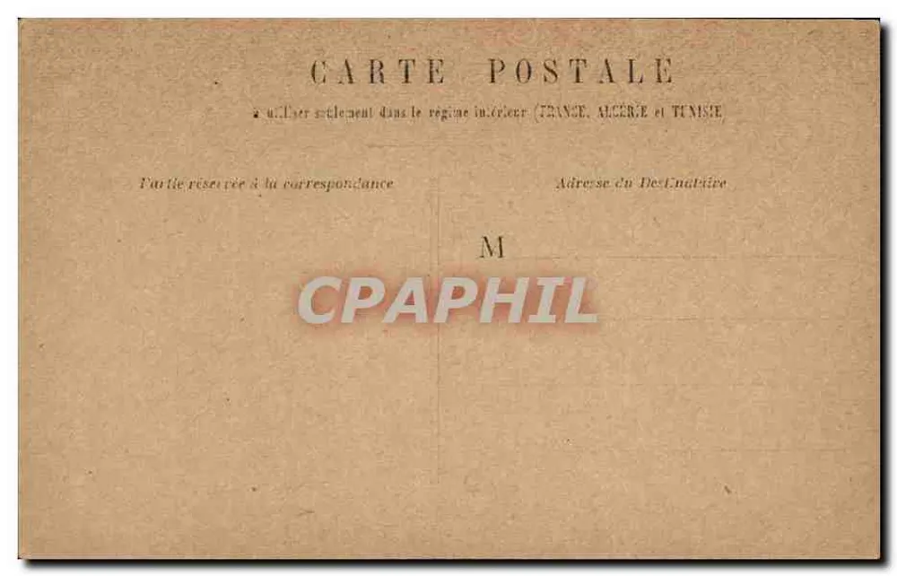 PARIS - Palácio da Legião de Honra - Verso