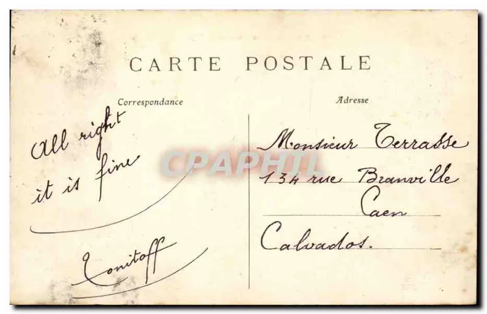Parigi — Piazza della Repubblica — C. 40 - Verso