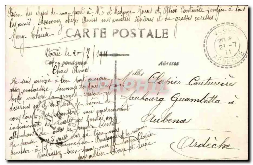 Junge Frau mit Rosenstrauß — Geburtstag — M. Lefebvre, Nr. 2155 - Rückseite