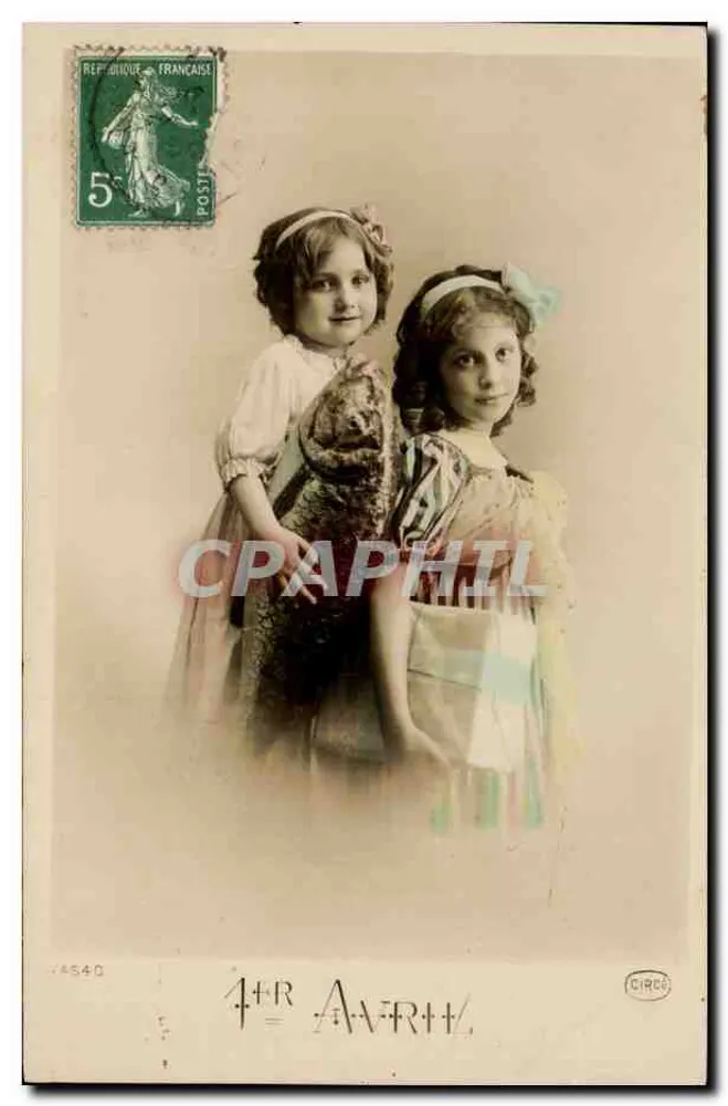 Due ragazze — Circo — editore 4eR AARTH, n° 4540 - Recto