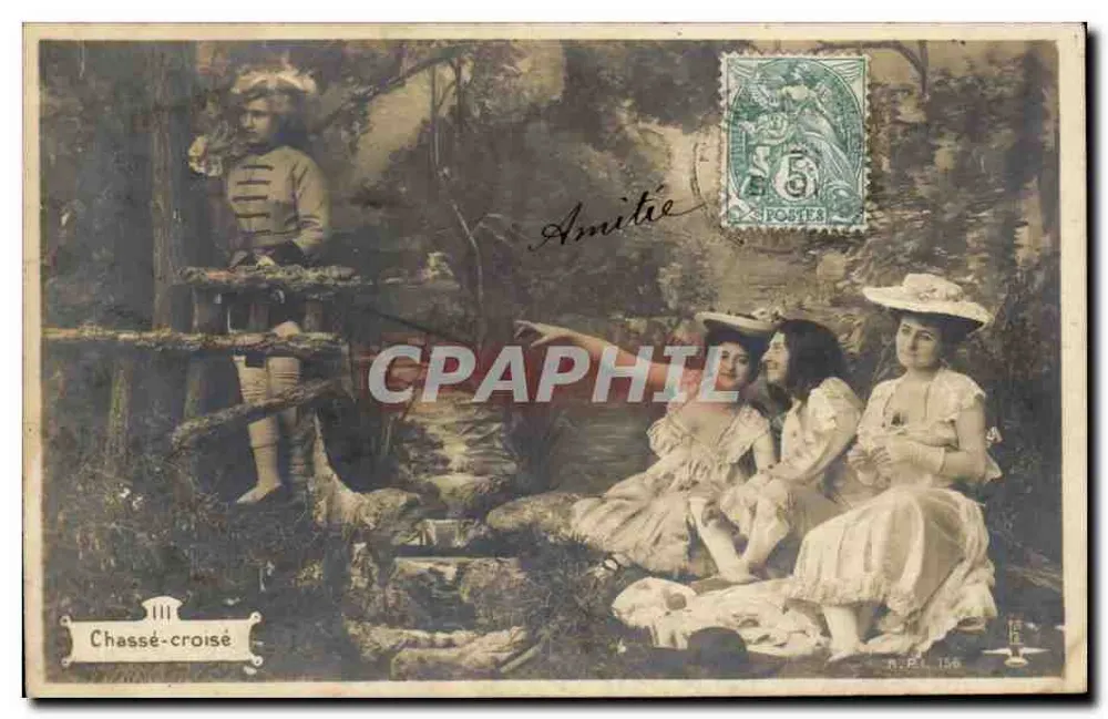Kreuzung — Waldszene — R.P.I. 156 - Vorderseite