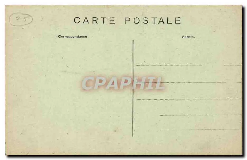 Paris — Basilika des Heiligen Herzens von Montmartre — J.H. - Rückseite