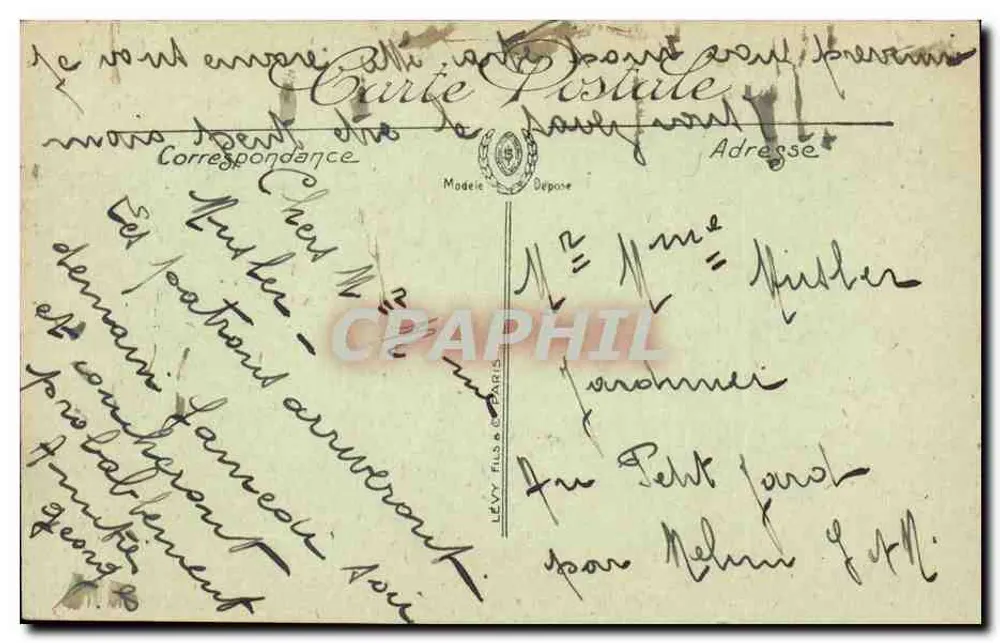 Paris — O Ópera — LL. — n°70 - Verso