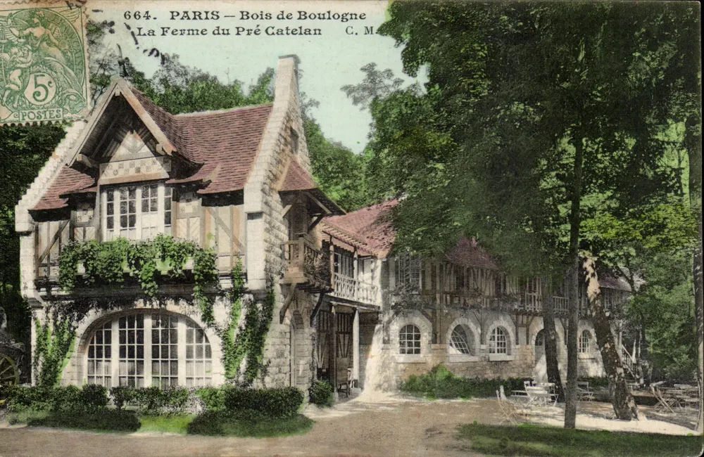 Paris — Bois de Boulogne — La Ferme du Pré Catelan — C. M. - Vorderseite