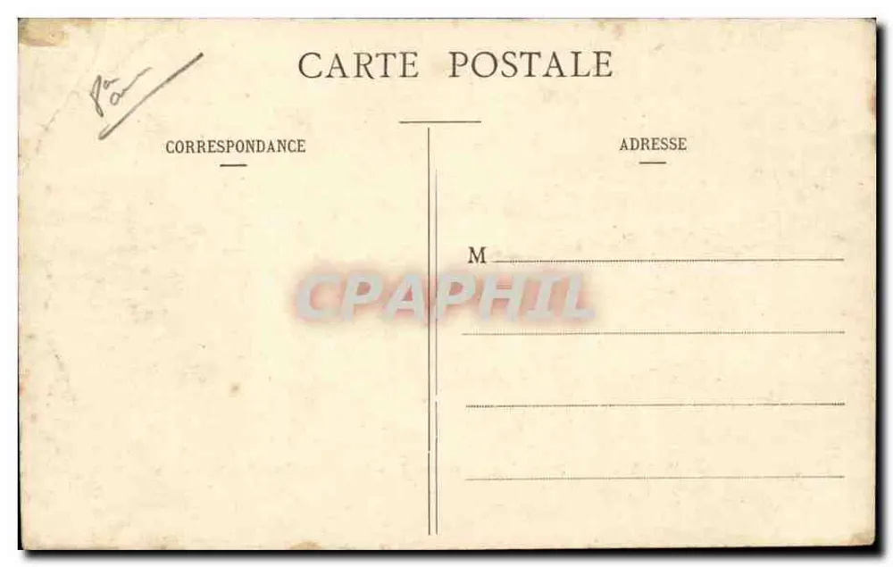 Paris - Die Concordbrücke - Das Abgeordnetenhaus - Rückseite