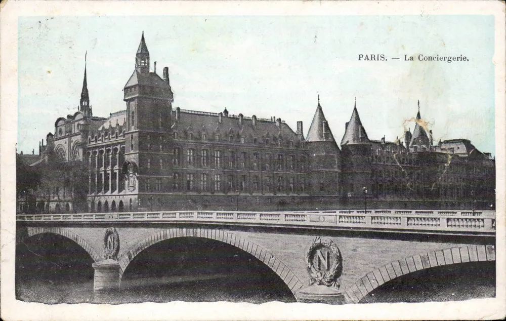 Paris — Die Conciergerie — unbekannter Verlag, Seriennummer nicht sichtbar - Vorderseite