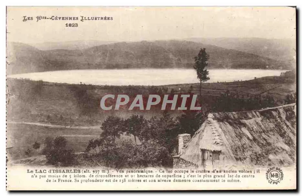 See Issarles — Panoramablick — Les Hautes-Cévennes Illustrées n°1623 - Vorderseite