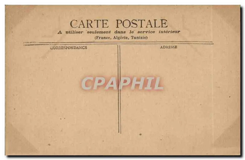 Paris - Perspectiva do Boulevard Saint-Denis — editor não visível, número de série não legível - Verso