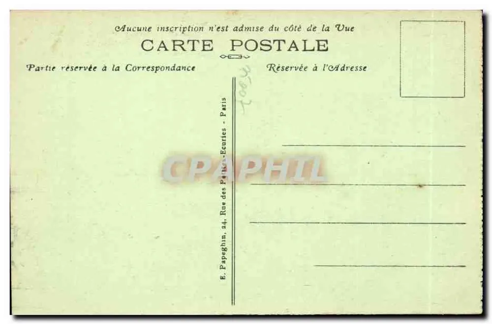 Les Invalides — Das Grab von Napoleon I. — A.P. — n° 277 - Rückseite