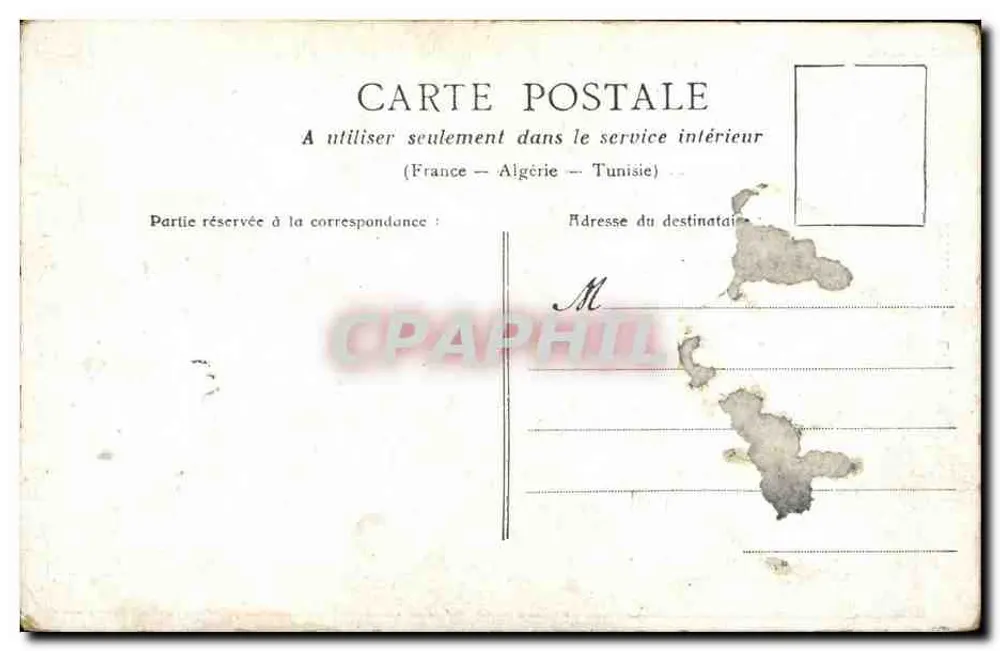 Paris - A Estrela — Arco do Triunfo — editor A Estrela - Verso