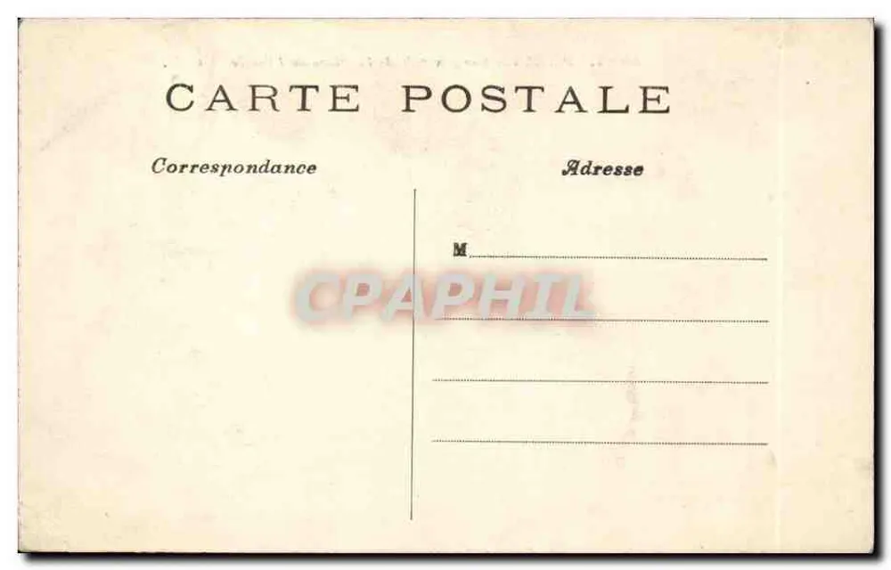 Paris — Allgemeiner Blick auf die Place de l'Étoile — C.M. - Rückseite