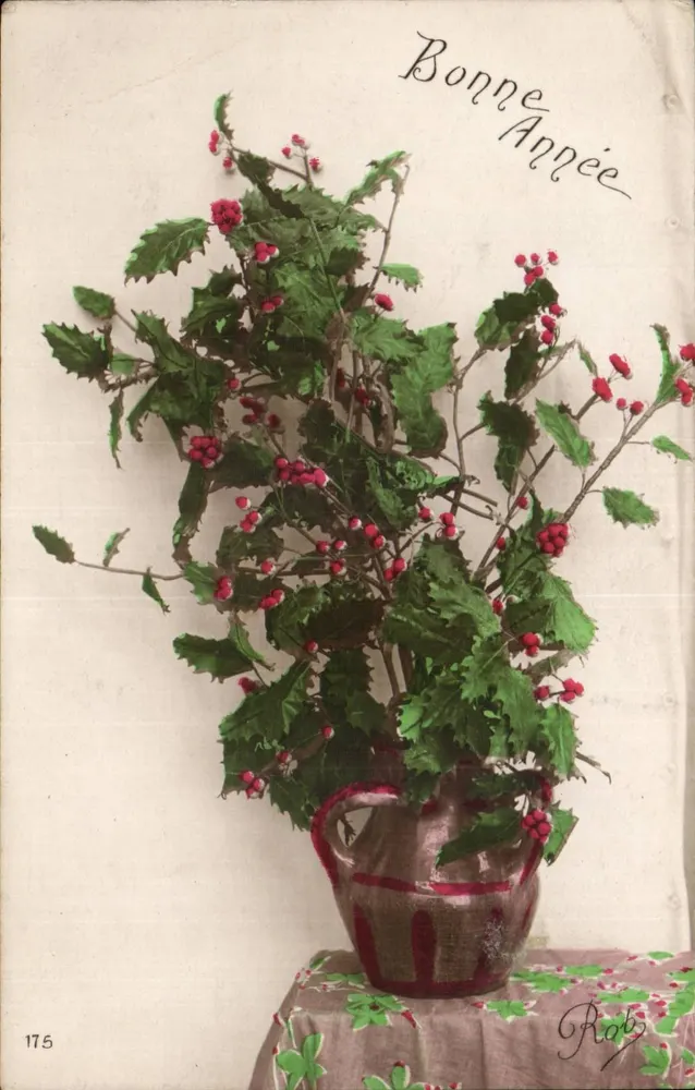 In-Topf-Heidekraut — Frohe Neujahr — Roby, n°175 - Vorderseite