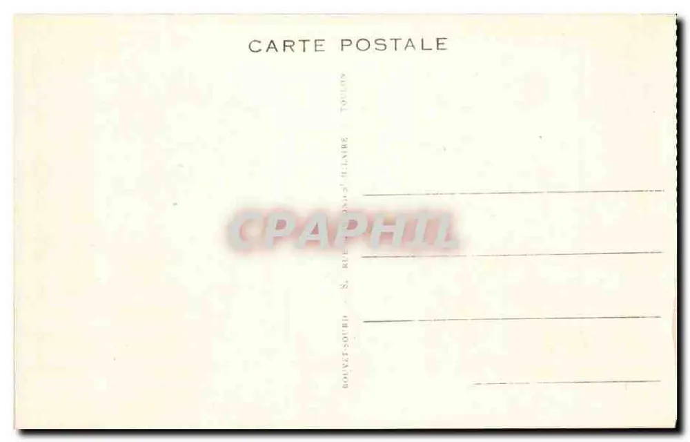 Toulon — Das Municipale Theater — Ausgabe B.S. n°101 - Rückseite