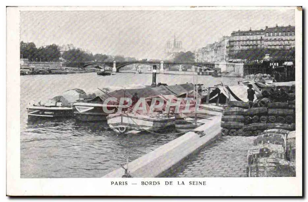Paris — Bordas do rio Sena - Frente