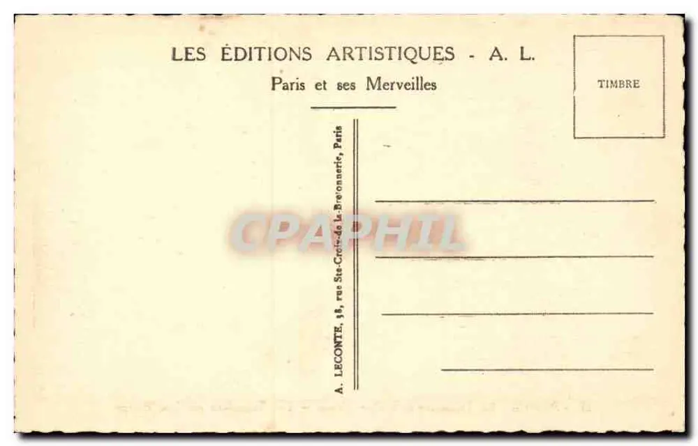 Paris - Der Trocadero und die Iena-Brücke - Rückseite