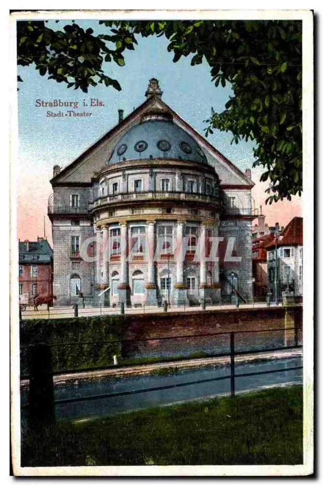 Stadttheater von Straßburg i. Els. — Verlag: LUC BRENNER — Seriennummer 20 - Vorderseite