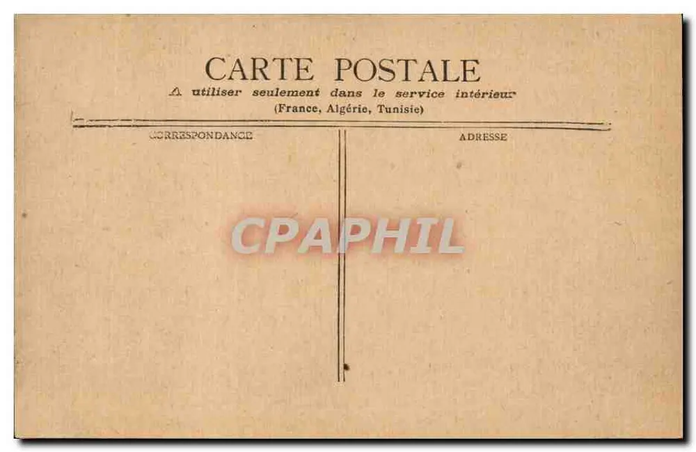 Paris - Rue du Louvre & Hôtel des Postes — architektonische Ansicht - Rückseite