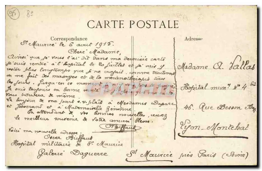 Paris — Palácio do Eliseu — Editora: , n° 38 - Verso