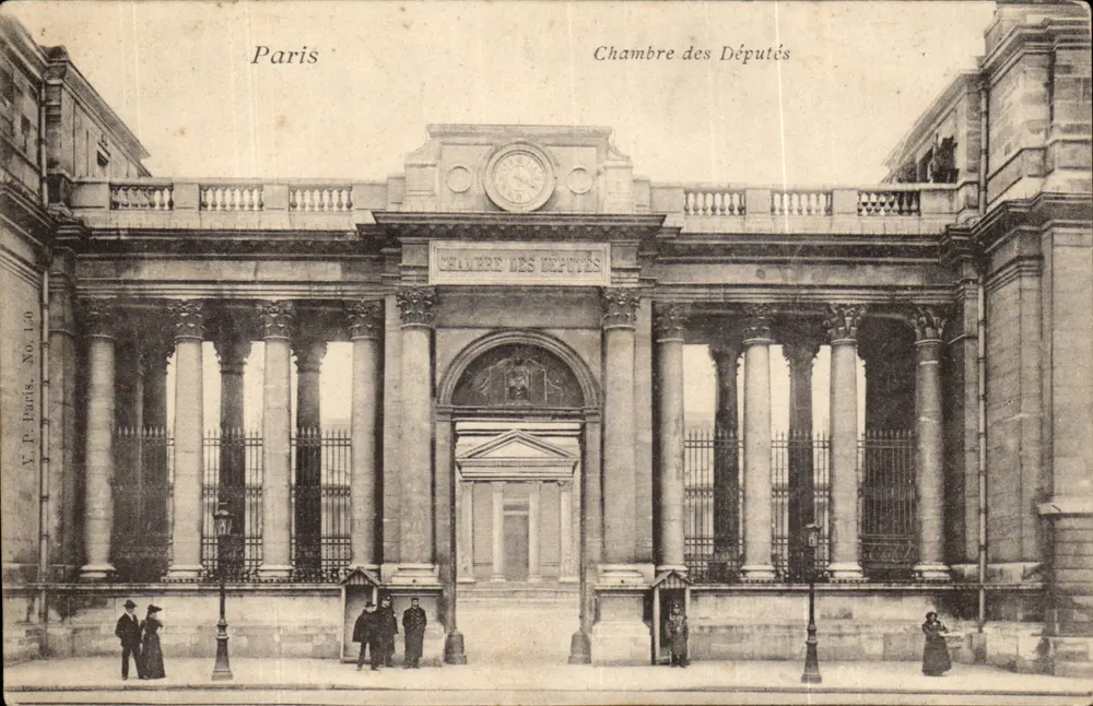 Paris — Câmara dos Deputados — V.P. Paris, No. L.0 - Frente