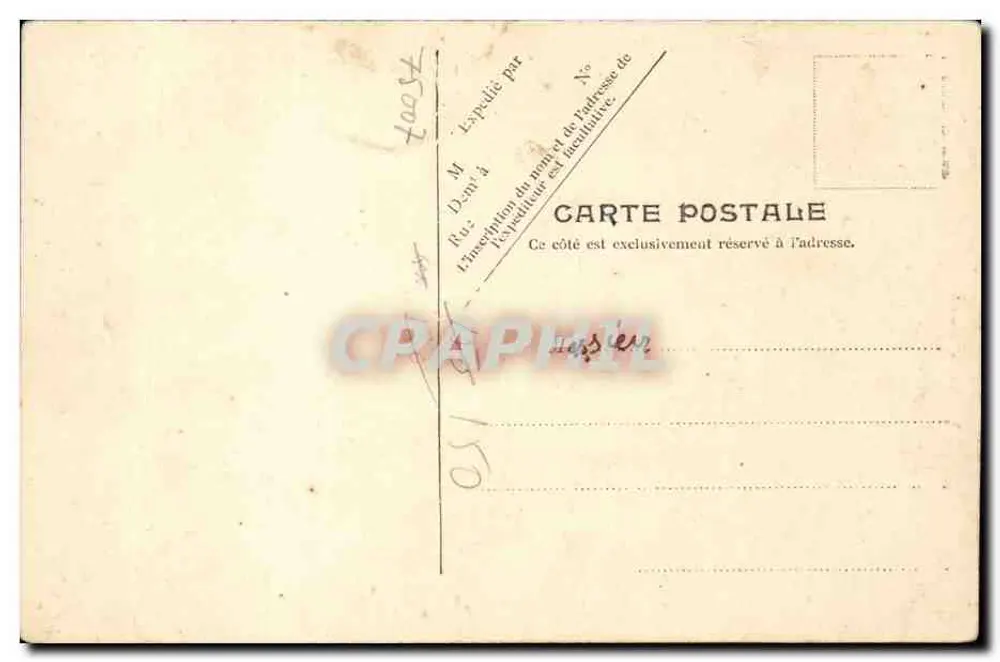 Paris — Câmara dos Deputados — V.P. Paris, No. L.0 - Verso