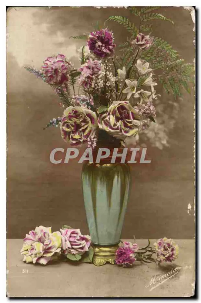 Buquê de flores — composição floral — Mannezo, n° 311 - Frente
