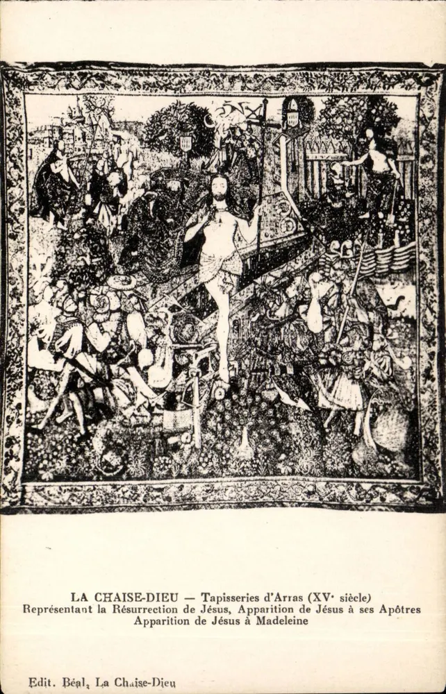 La Chaise-Dieu — Tapisserien von Arras (15. Jahrhundert) — Verlag Béal, La Chaise-Dieu - Vorderseite