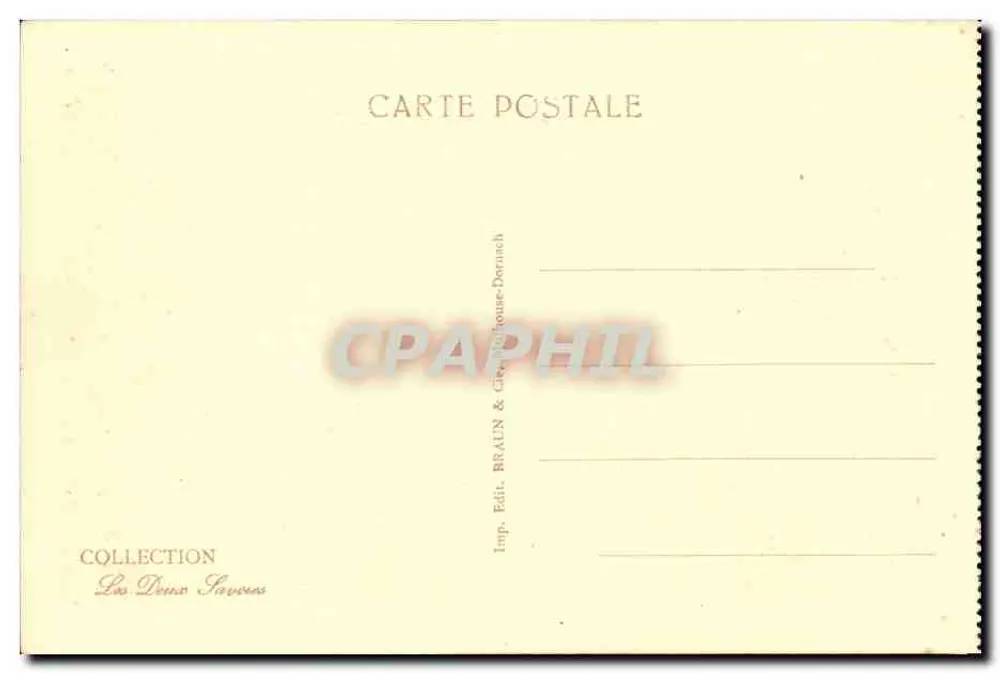 Chamonix — Bahnhof Montenvers und die Roten Spitzen — n° 12121 - Rückseite