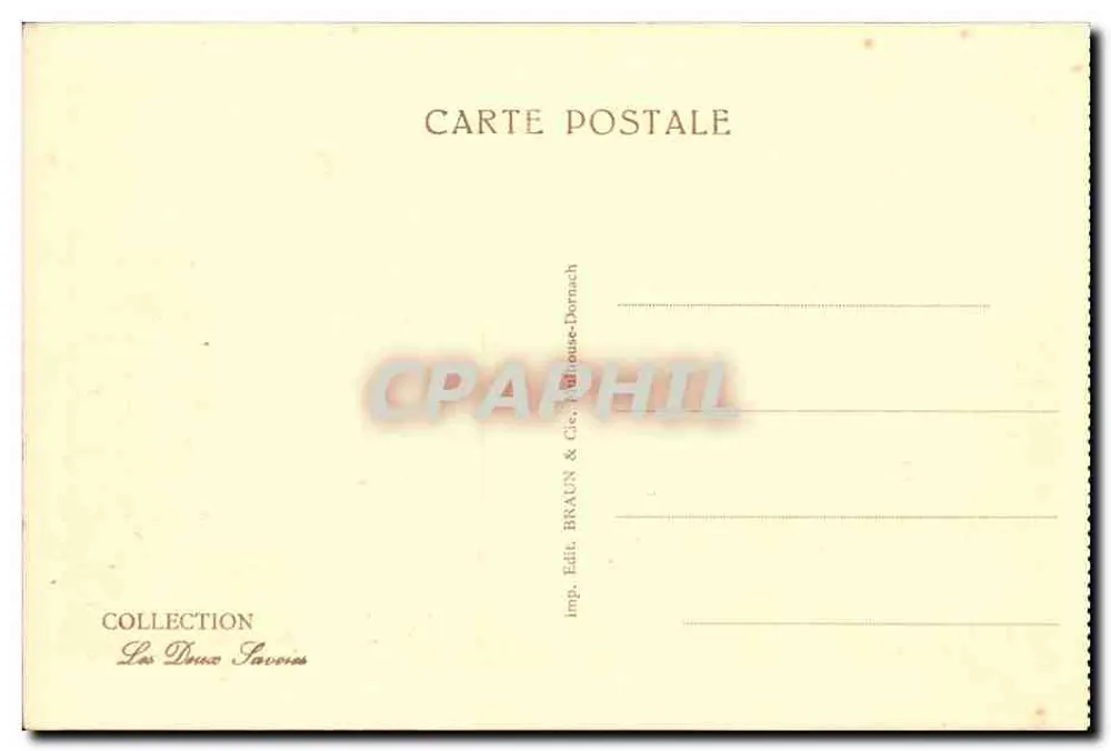 Am Grund der Mer de Glace, Gletscher du Géant und Requin — Sammlung Les Deux Savoirs, Nr. 12404 - Rückseite