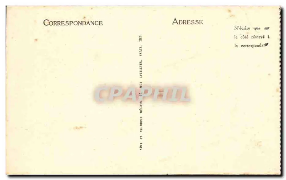 Nizza — Promenade der Engländer und das Palais der Jetée — LL, n° 17 - Rückseite