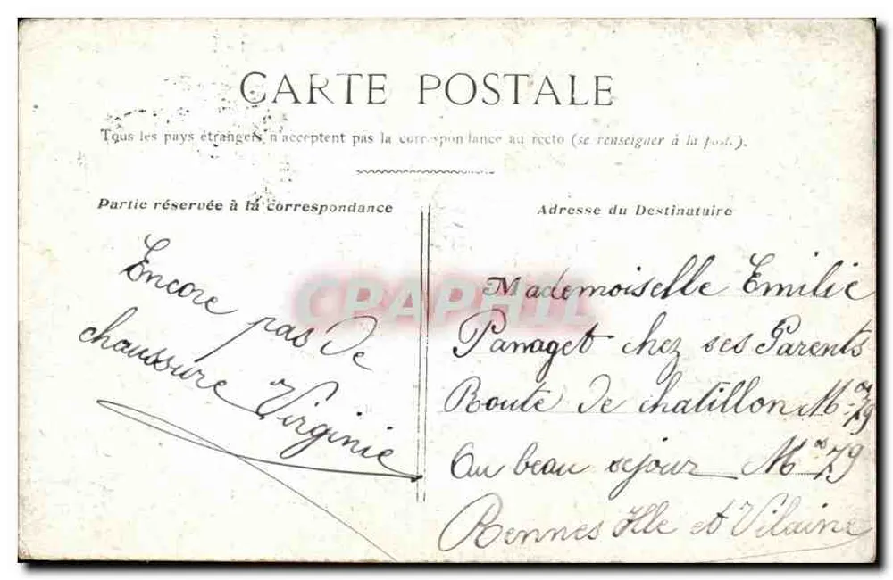 Paris - O Grand Palais — vista externa — editora não visível - Verso