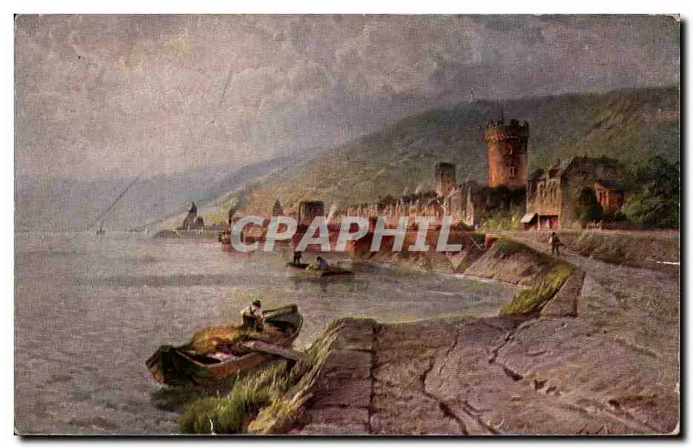 Rüdesheim — Weinort am Fuße der Niederwaldbergen — Verlag IBI, Nr. 116 - Vorderseite