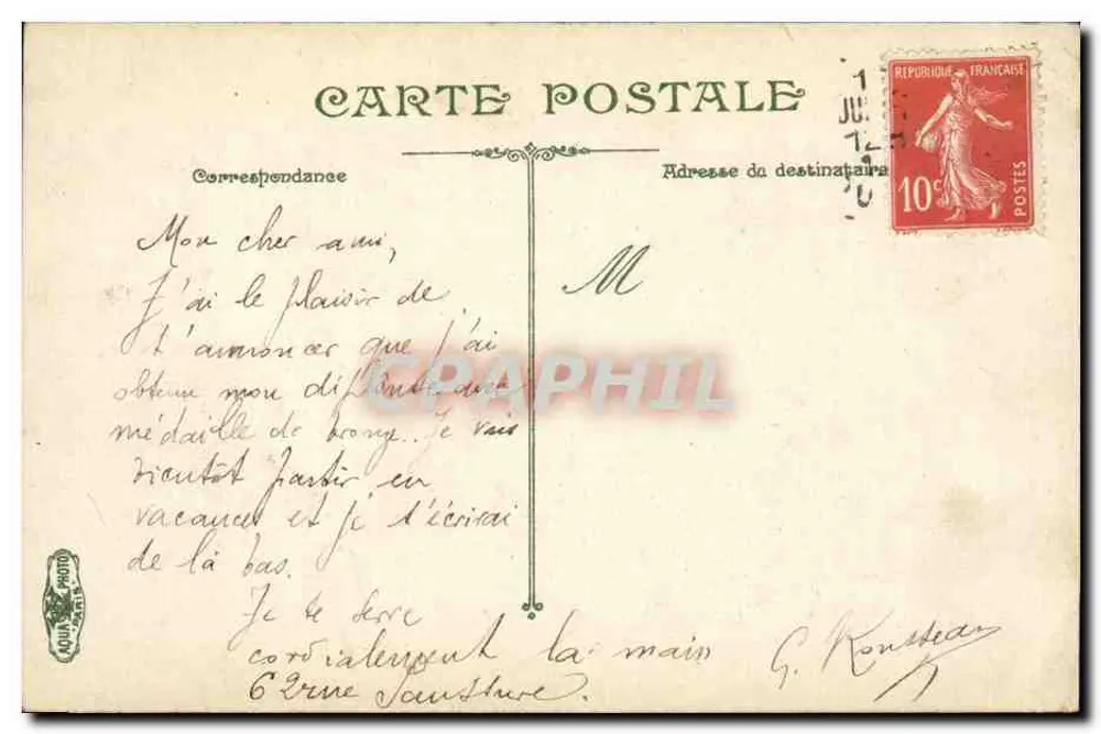Place Clichy — Paris — editor A. La Place Clichy, n° 2126 - Verso