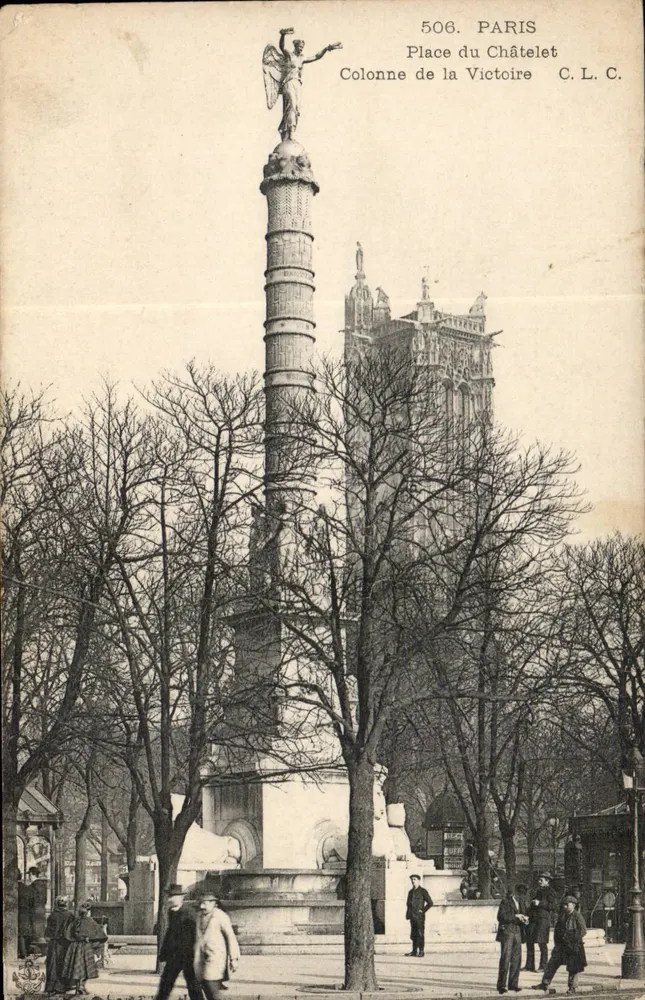 Platz du Châtelet — Siegesstätte der Sieg — C.L.C. n°506 - Vorderseite