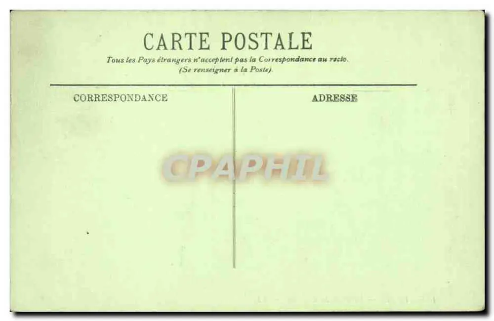 Paris — A Praça do Châtelet — LL. — n° 114 - Verso