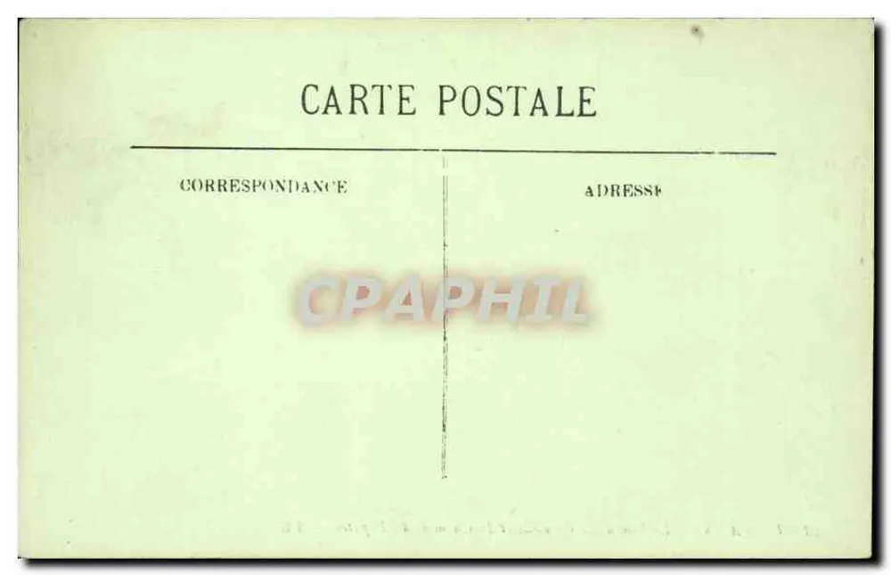 Paris — Der Pont de la Concorde und das Chamber of Deputies — LL. - Rückseite
