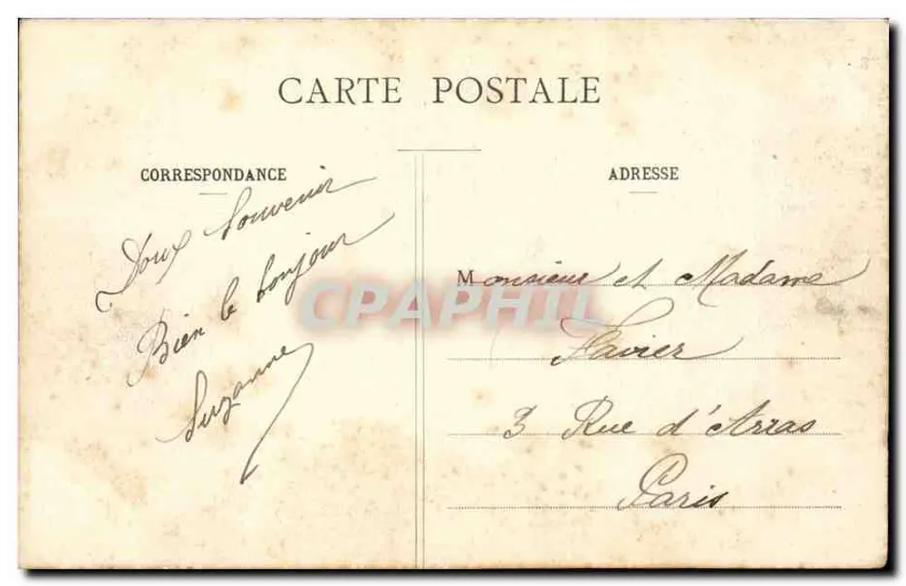 Paris — A Sena e os Tuileries — 15. — Editor não visível - Verso