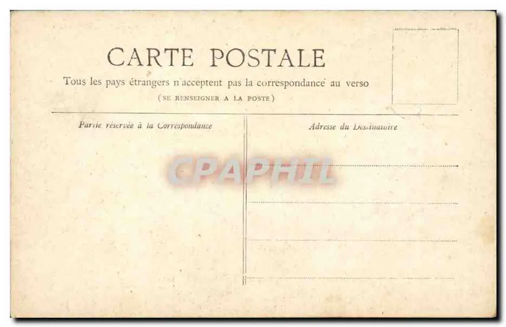Paris — Relógio do Palácio da Justiça — Coleção Petit Journal - Verso