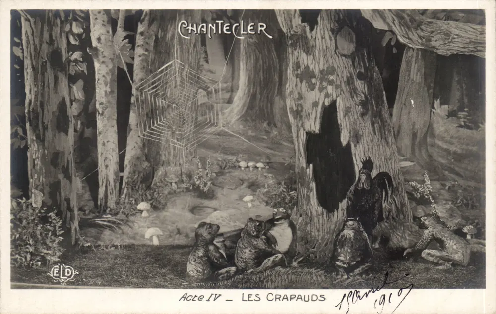 Chantecler — Akt IV — Die Frösche — Verlag ELD - Vorderseite