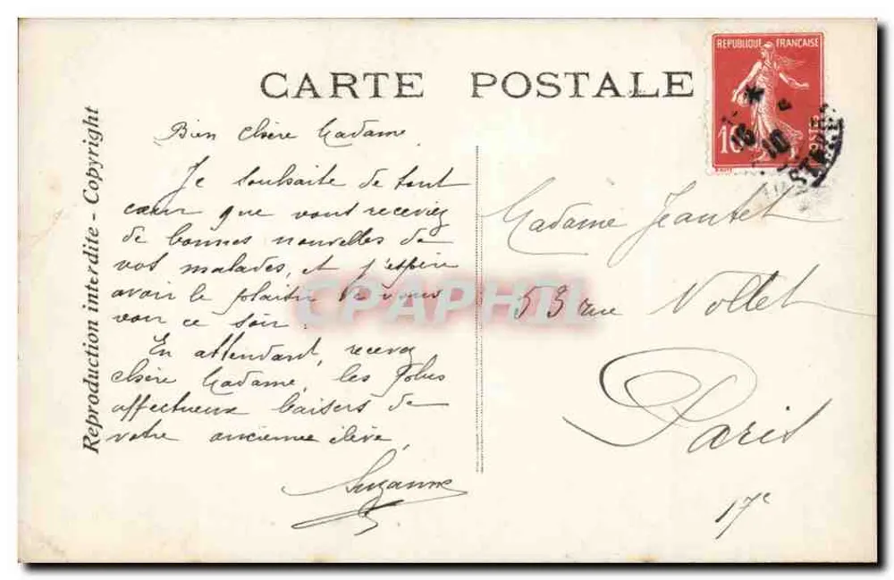 Chantecler — Akt IV — Die Frösche — Verlag ELD - Rückseite