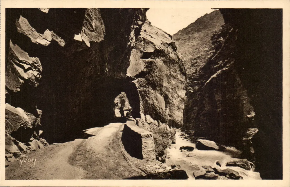 Gorges do Cians — França — Éditions d'Art Yvon, Paris - Frente