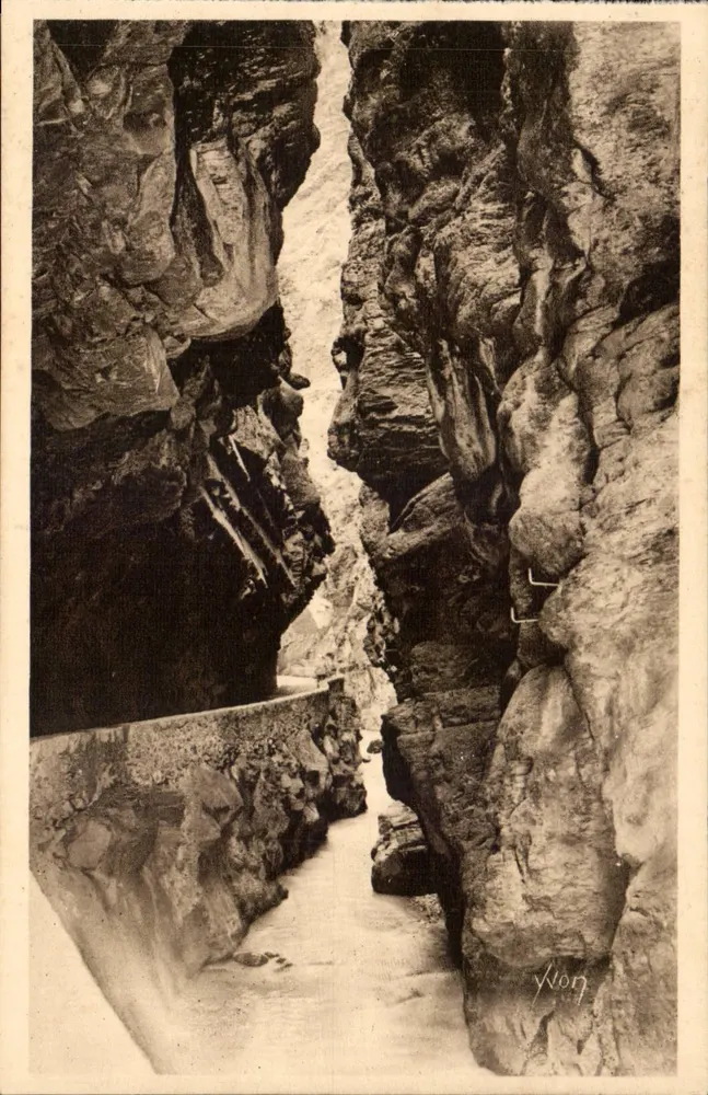 Gorges du Cians — Der engste Teil — Éditions d'Art YVON - Vorderseite