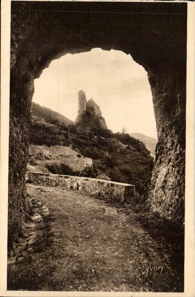 Gorges de Daluis — Guillaumes, das alte Schloss — Les Éditions d'Art YVON - Vorderseite