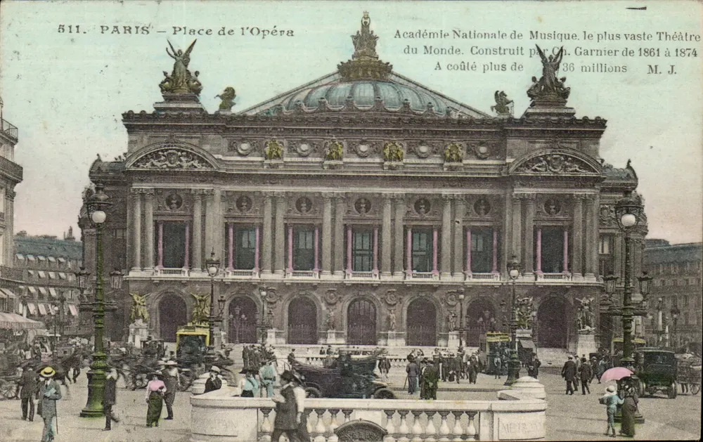 Paris – Place de l'Opéra – Opéra Garnier – Nr. 511 - Vorderseite