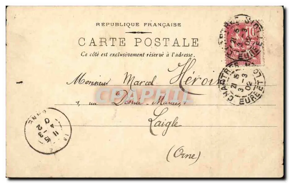 Paris — Palácio da Justiça e Tribunal de Comércio — editor desconhecido, n° 11 - Verso