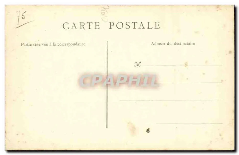 Paris — Porta Saint-Martin — B. R. Paris, n°14 - Verso
